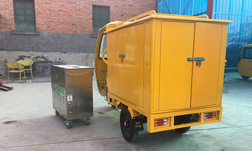 節(jié)水環(huán)保型蒸汽洗車機現(xiàn)身深圳